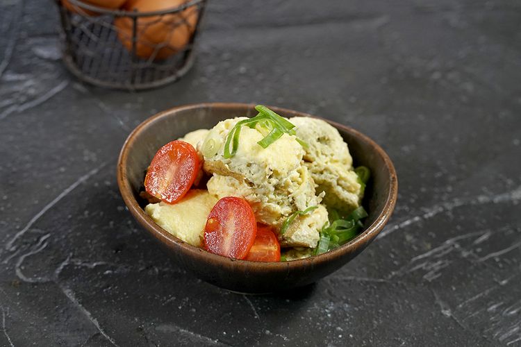 Resep Weekend Steamed Egg in Rice Cooker Kanya.ID